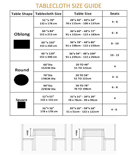 youngseahome Outdoor Tablecloth Wrinkle-Free Stain Resistant Waterproof Polyester Fabric Table Cover with Zipper Umbrella Hole for Picnic/Party/Dinner/Patio Garden(60inch Round,Zippered,Flax)