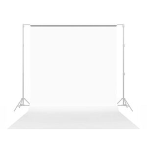 savage seamless paper photography backdrop – #66 pure white (107 in x 36 ft) made in usa