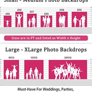 ShiDianYi 4FTX6FT-Fuchsia Pink-Sequin Photo Backdrop, Wedding Photo Booth,Photography Background (Fuchsia Pink)