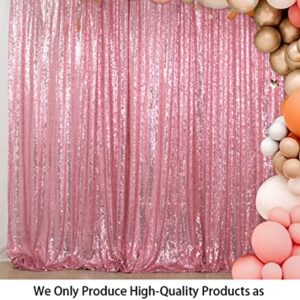 ShiDianYi 4FTX6FT-Fuchsia Pink-Sequin Photo Backdrop, Wedding Photo Booth,Photography Background (Fuchsia Pink)