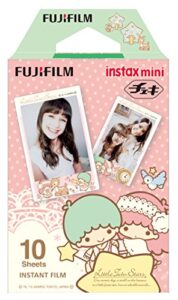 1 x fuji instax mini films usable with polaroid mio & 300 – lomo diana instant back – little twin stars –