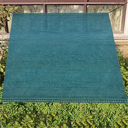 Alion Home 65% DIY Privacy Screen Sun Shade Mesh Windscreen Cloth for Backyard, Patio, Balcony, Garden, Railing, Fence - Green (10' x 12')