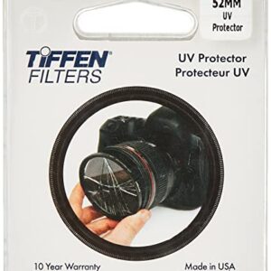 Tiffen 52UVP 52mm UV Protection Filter,black