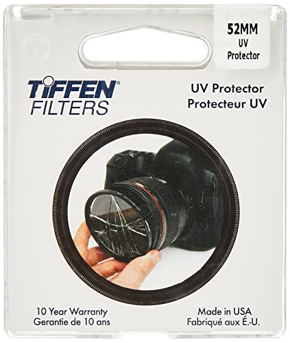 Tiffen 52UVP 52mm UV Protection Filter,black