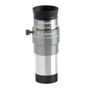 Celestron Omni 2X Barlow Lens