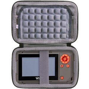 co2crea hard case replacement for wildgame innovations trail pad vu60 / stealth cam sd card reader viewer 4.3″ lcd screen