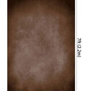 Kate 5x7ft Brown Portrait Backdrops Vintage Brown Backgrounds for Professional Photography Studio