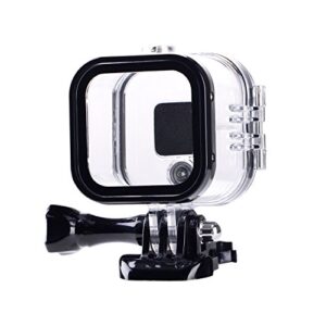 suptig replacement waterproof case protective housing for gopro hero session hero4 session hero5 session camera for underwater use water resistant up to 196ft (60m)