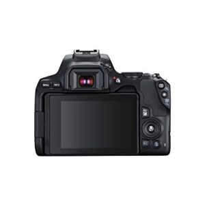 Canon EOS Rebel SL3 Digital SLR Camera with EF-S 18-55mm Lens kit, Built-in Wi-Fi, Dual Pixel CMOS AF and 3.0 Inch Vari-Angle Touch Screen, Black