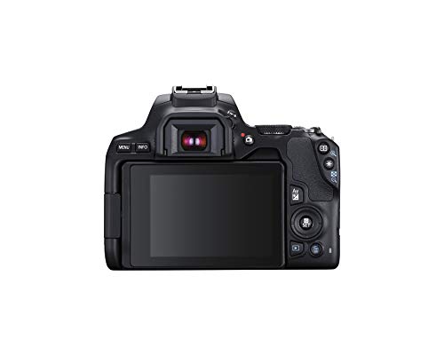 Canon EOS Rebel SL3 Digital SLR Camera with EF-S 18-55mm Lens kit, Built-in Wi-Fi, Dual Pixel CMOS AF and 3.0 Inch Vari-Angle Touch Screen, Black