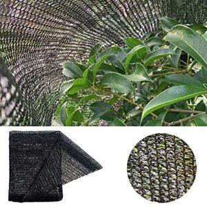 HUOMI 50% Garden Shade Cloth for Plant,10x6FT Sun Net Black Sunblock Mesh Shade Netting for Vegetable,Greenhouse