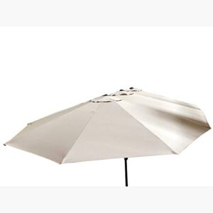 Garden Winds Replacement Canopy Compatible with the Real Living Triple Vent Umbrella 15ft - 350