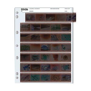 archival 35mm size negative pages holds seven strips of five frames – 100 pack