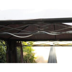 Garden Winds Somerset 10 x 12 Gazebo Replacement Canopy Top Cover - RipLock 350