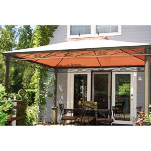 Garden Winds Somerset 10 x 12 Gazebo Replacement Canopy Top Cover - RipLock 350