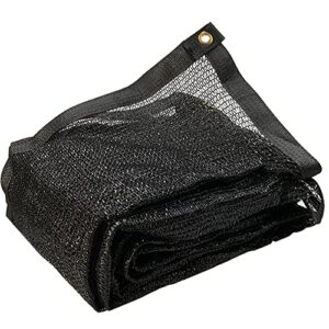 junkogo shade cloth,6.5’x20′,40% black sun mesh uv resistant net with brass grommets for garden plant cover,greenhouse