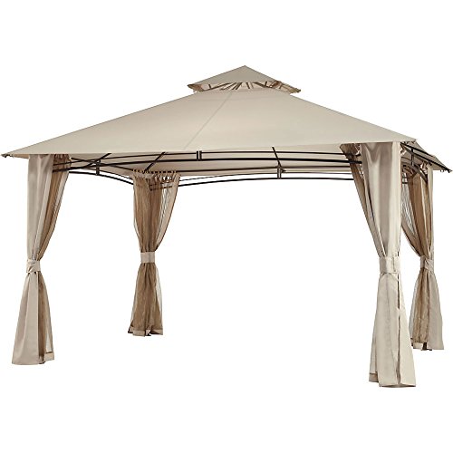 Garden Winds Replacement Canopy Top Cover for The Waterford Gazebo - Version 5 - RipLock 350 - Will ONLY FIT 5LGZ6526-V5, 5LGZ2001, and 5LGZ2001-PU