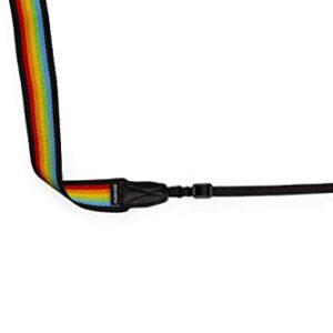 Polaroid Camera Strap Flat – Rainbow Stripe