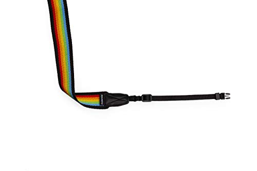 Polaroid Camera Strap Flat – Rainbow Stripe