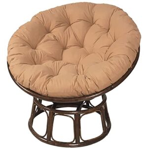 mhuqia swing egg chair cushion replacement, large hanging chair cushion only, waterproof sun-resistant durable garden hammock chair cushion, basket chair cushion (j 70x70cm)