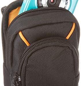 Amazon Basics Medium Point and Shoot Camera Case - 5 x 3 x 2 Inches, Black