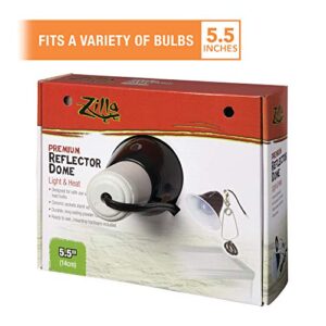 Zilla Premium Reflector Domes 5.5 Inches,Black