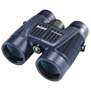 bushnell h2o waterproof/fogproof roof prism binocular, 8 x 42-mm, black, model number: 158042