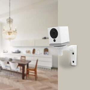 Wyze Cam Pan Wall Mount - ALLICAVER Security Mount Bracket for Wyze Cam Pan and Wyze Cam, Special Design for Both Wyze Labs 1080p HD Home Camera (2 Pack, White)