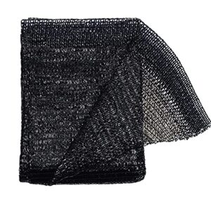huomi 50% garden shade cloth for plant,10x12ft sun net black sunblock mesh shade netting for vegetable,greenhouse