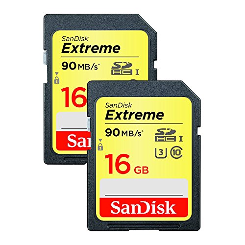 Extreme SDHC 16GB Class 10 2-Pack