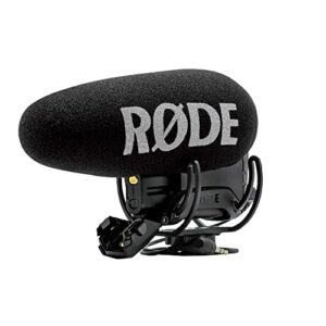 rode videomic pro+ camera-mount shotgun microphone