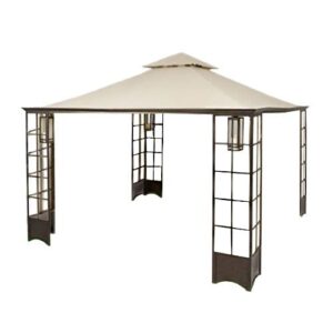 ultra grade riplock fabric – replacement canopy top cover for home depot’s trellis gazebo