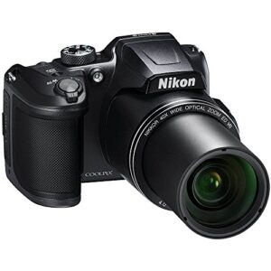 Nikon COOLPIX B500 16MP 40x Optical Zoom Digital Camera w/Wi-Fi Black Bundle with Deco Gear Photography Bag Case + Software Kit + 16GB SDHC Memory Card & Accessories