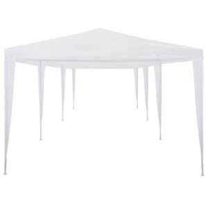 Festnight 10' x 30' Garden Outdoor Gazebo Canopy Pop Up Sun Steel Frame Shade Heavy Duty Patio Party Wedding Tent BBQ Camping Shelter Waterproof Pavilion Cater Events White