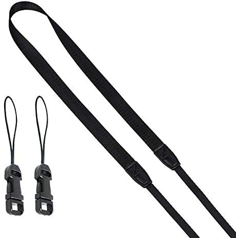 Eorefo Camera Strap Camera Neck Strap with Quick-release Buckles for Mirrorless Camera.(Black)