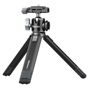 portable desktop mini tripod pictron mt-24 compact camera tripod aluminum alloy with 360° ball head,1/4 inches quick release plate for dslr camera video camcorder, load up to 11lbs/5kg