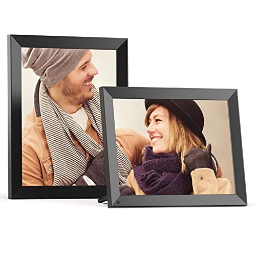 Digital Photo Frame 15-inch WiFi Digital Picture Frame - Large Digital Photo Frames, Touch Screen, 16GB, Share Photos and Videos Via App or Email, Wall Mountable Home Dector, Birthday Gifts for Wife