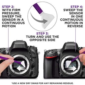 Altura Photo Professional Full Frame Sensor Cleaning Kit - Camera Cleaning Kit for FF DSLR & Mirrorless Cameras - w/Sensor Cleaning Swabs & Case, Works as Camera Lens Cleaning Kit, Sensor Cleaner