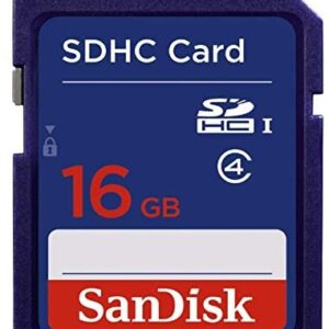 Sandisk 16GB (10 Pack) SD Card Bundle SDHC Class 4 Flash Memory | Model SDSDB-016G-B35 |