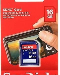 Sandisk 16GB (10 Pack) SD Card Bundle SDHC Class 4 Flash Memory | Model SDSDB-016G-B35 |