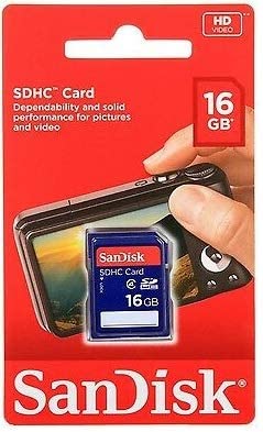 Sandisk 16GB (10 Pack) SD Card Bundle SDHC Class 4 Flash Memory | Model SDSDB-016G-B35 |