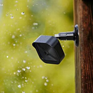 Blink Outdoor Wall Mount, Weatherproof Protective Cover and 360 Degree Adjustable Mount with Blink Sync Module 2 Outlet Mount for All-New Blink Outdoor Indoor Security Camera (Black, 1 Pack)