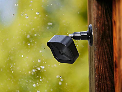 Blink Outdoor Wall Mount, Weatherproof Protective Cover and 360 Degree Adjustable Mount with Blink Sync Module 2 Outlet Mount for All-New Blink Outdoor Indoor Security Camera (Black, 1 Pack)