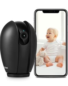laview indoor security camera, 1080p home security camera with sound & motion detection, 360° baby monitor with phone app, wifi pet camera,2-ways audio, night vision,sd&cloud storage, works with alexa