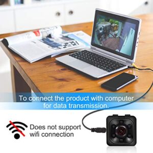 Mini Spy Camera, 1080P HD Mini Spy Camera with Audio and Video Recording, Night Vision, Motion Detective - No Wi-Fi Need