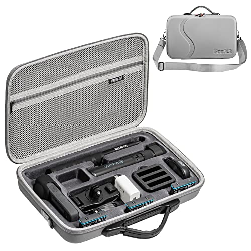 PSATCL Insta360 X3 Case, Waterproof Portable Storge Bag Travel Case for Insta360 X3 One Camera Accessories