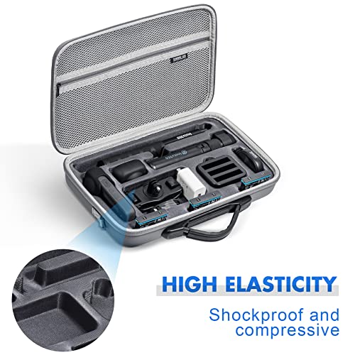 PSATCL Insta360 X3 Case, Waterproof Portable Storge Bag Travel Case for Insta360 X3 One Camera Accessories