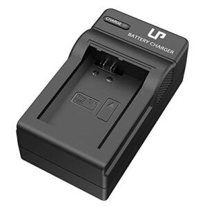 np-fw50 battery charger, lp charger compatible with sony alpha a6000, a6400, a6100, a6300, a6500, a5100, a7, a7 ii, a7r, a7r ii, a7r2, a7s, a7s ii, a7s2, a5000, a3000, a55, rx10, nex-3/5/7 series