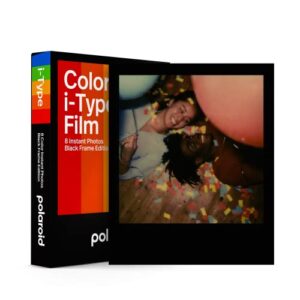 polaroid color film for i-type, black frame edition (6019)