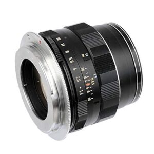 Fotasy Copper M42 Lens to Cannon EF Adapter, 42mm Screw Mount Lens to EFs, Infinity Focus, Compatible with Canon DSLR 6D 5D Mark IV III II 1Ds 1D 7D II 90D 80D 77D 70D 60D 50D 1300D 1200D 1100D 760D